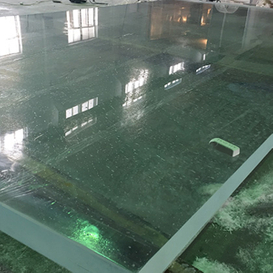 Hoja acrílica grande