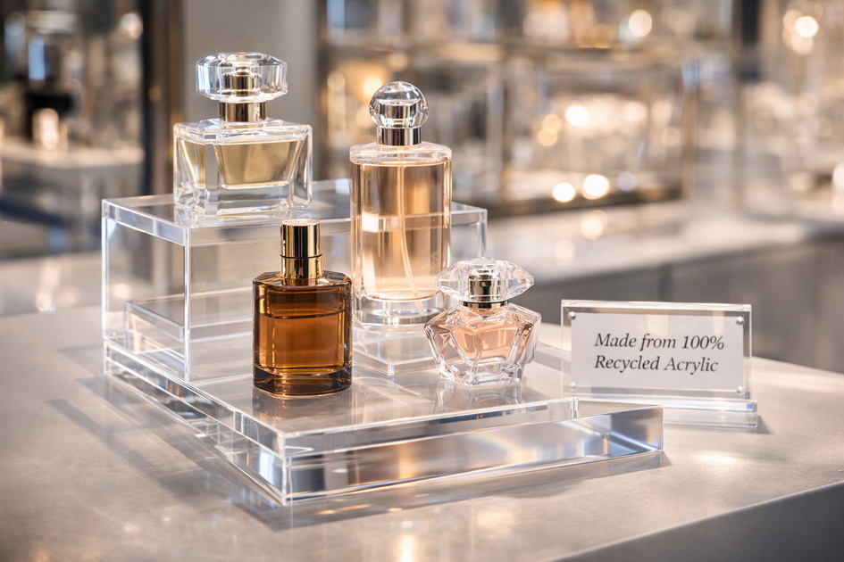 Exhibici&oacute;n minorista de lujo con acr&iacute;lico reciclado OEM.jpg