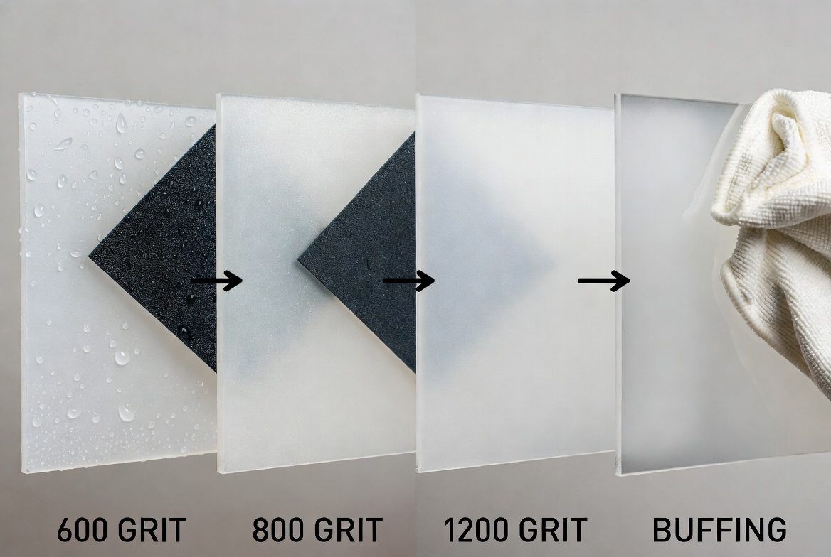 Lijado y pulido en h&uacute;medo paso a paso