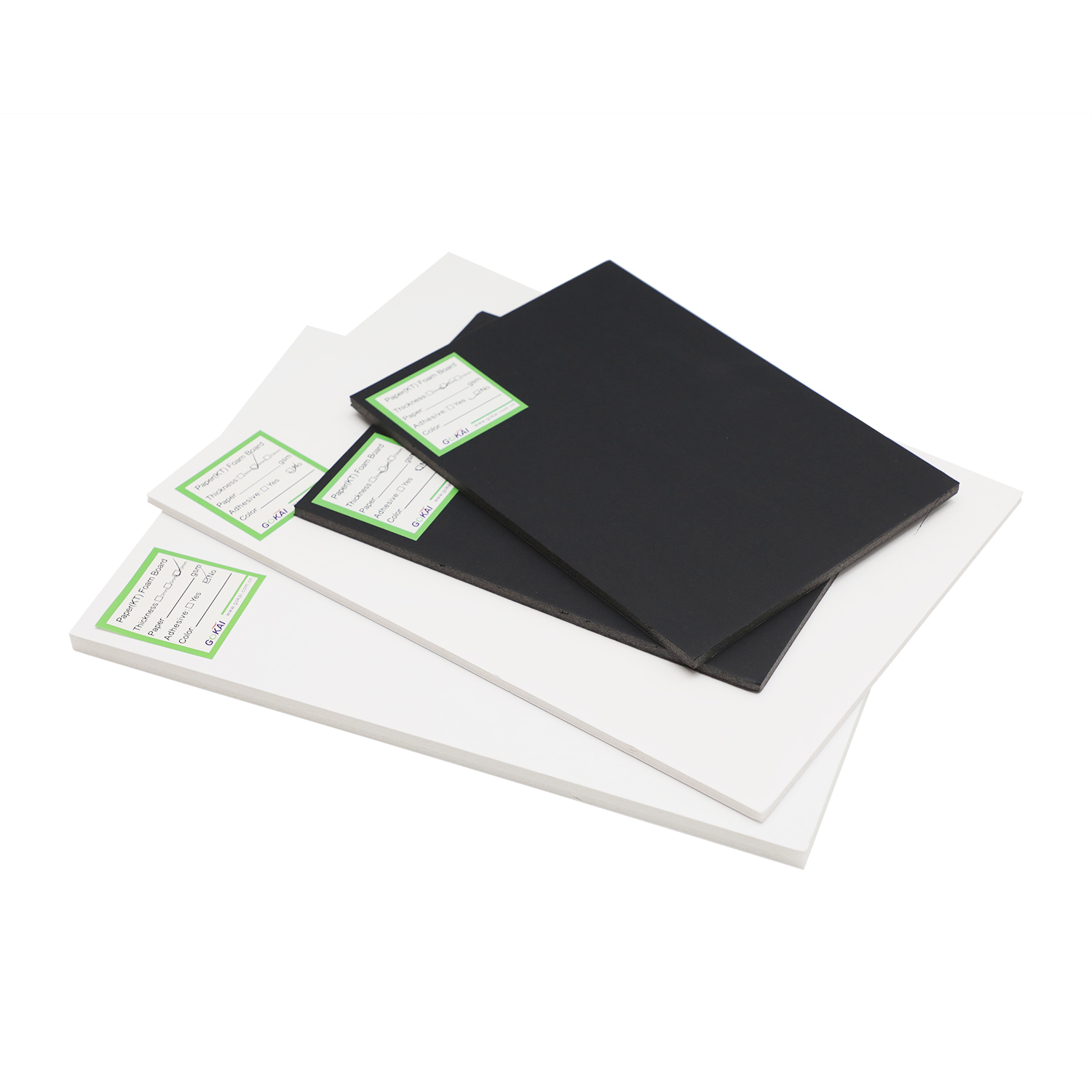 Tableros de espuma de papel