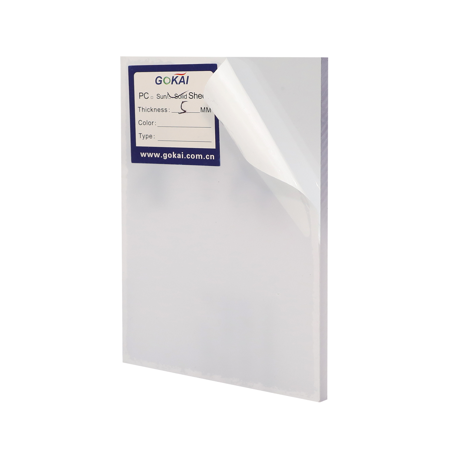 Hoja sólida de policarbonato