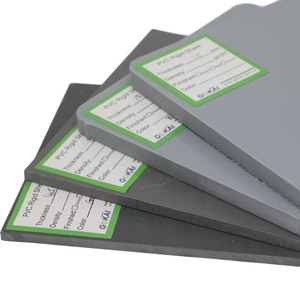 Hoja de PVC gris