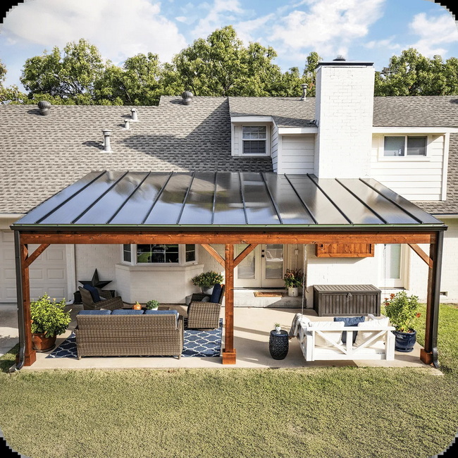 Soluci&oacute;n de cubiertas de p&eacute;rgola acr&iacute;lica