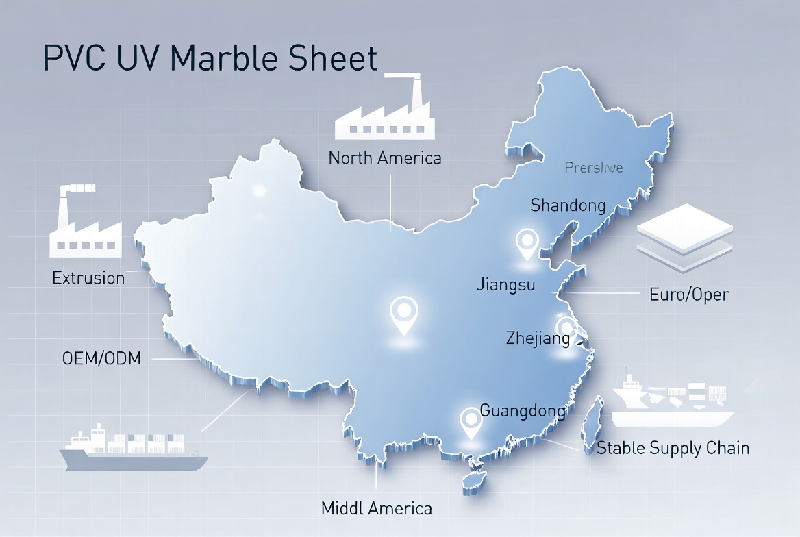 China Cubo de m&aacute;rmol UV de PVC