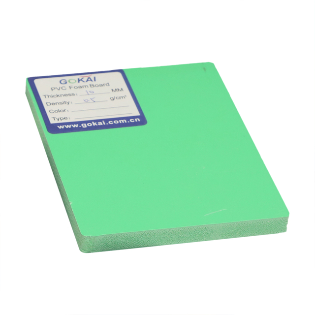 Tablero de espuma de color PVC 