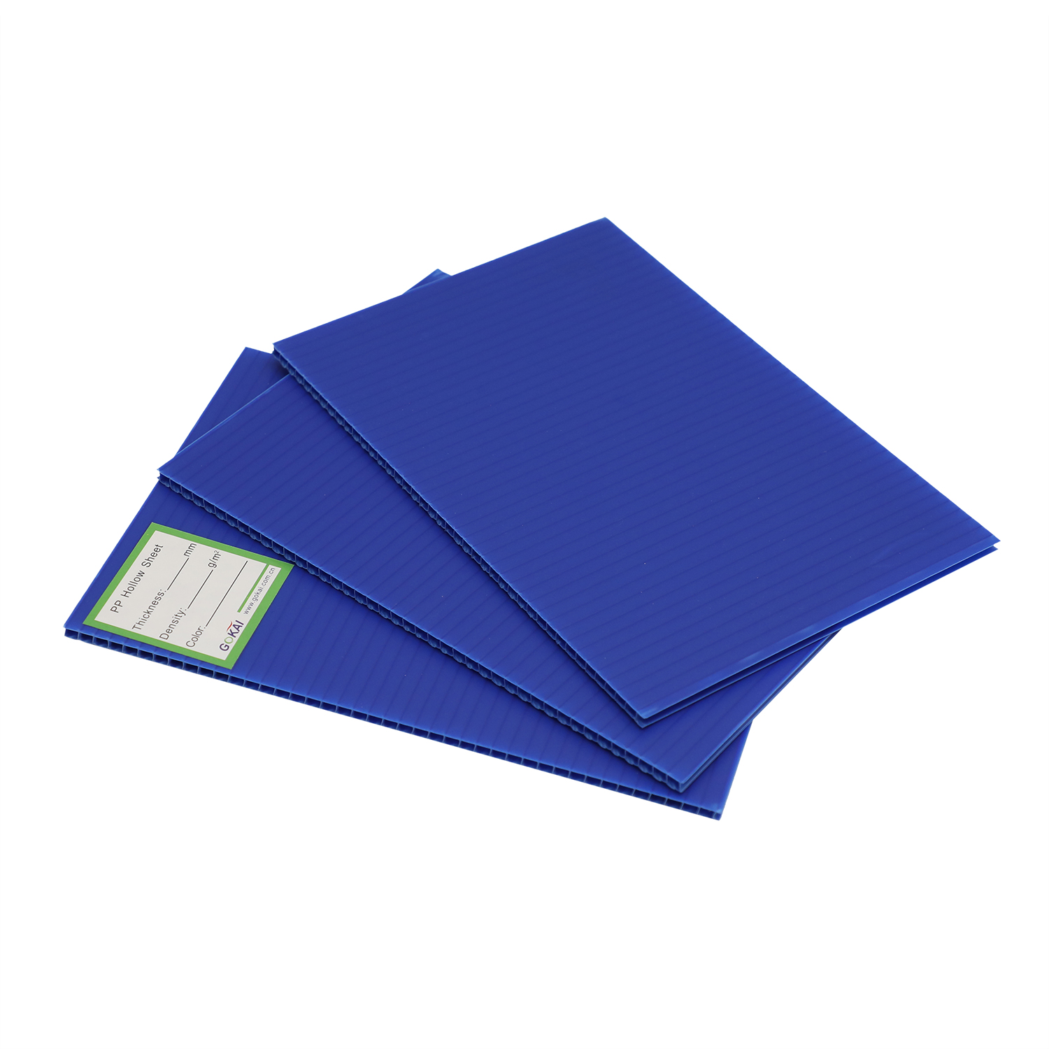 Hojas huecas de PP