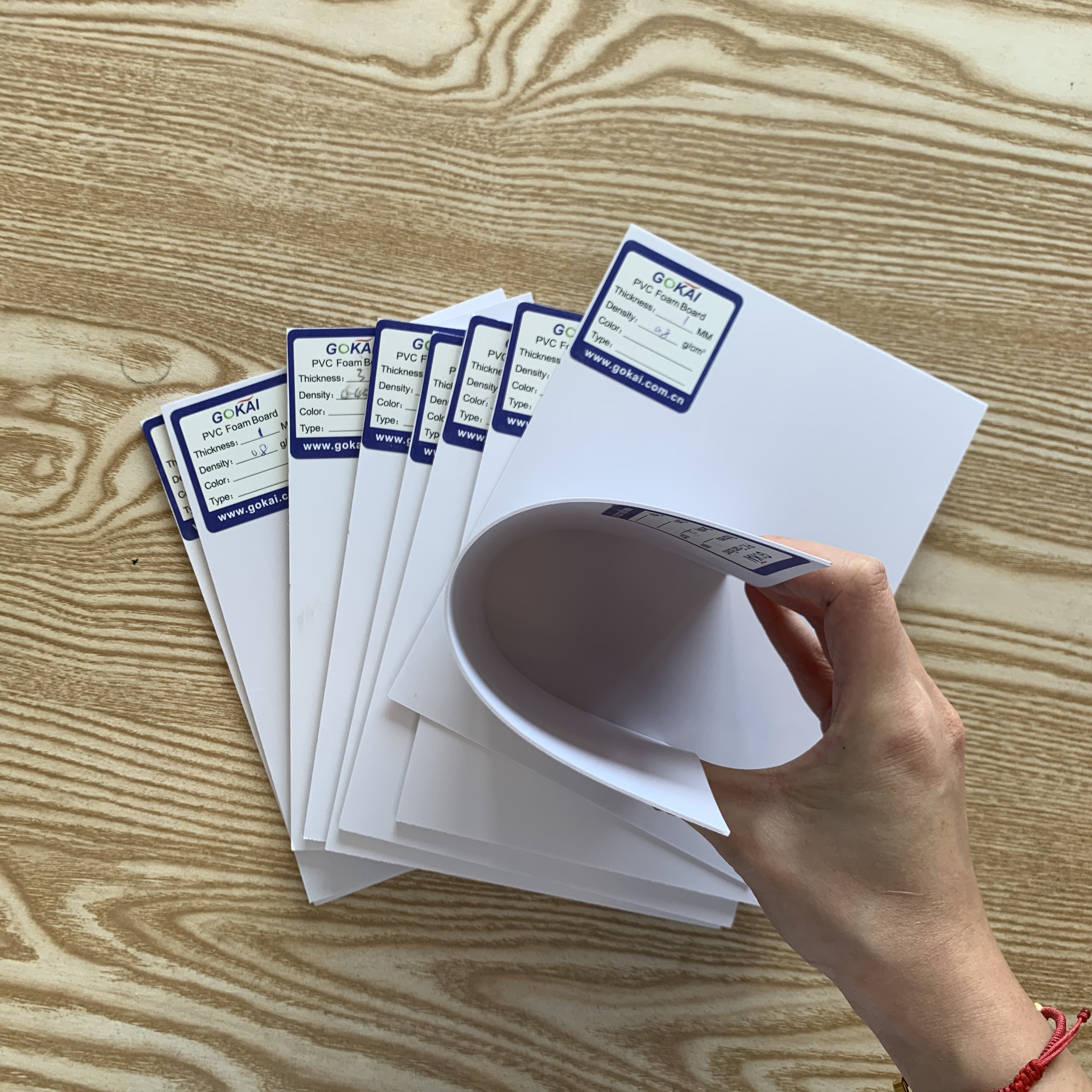 Tablero de espuma sin PVC