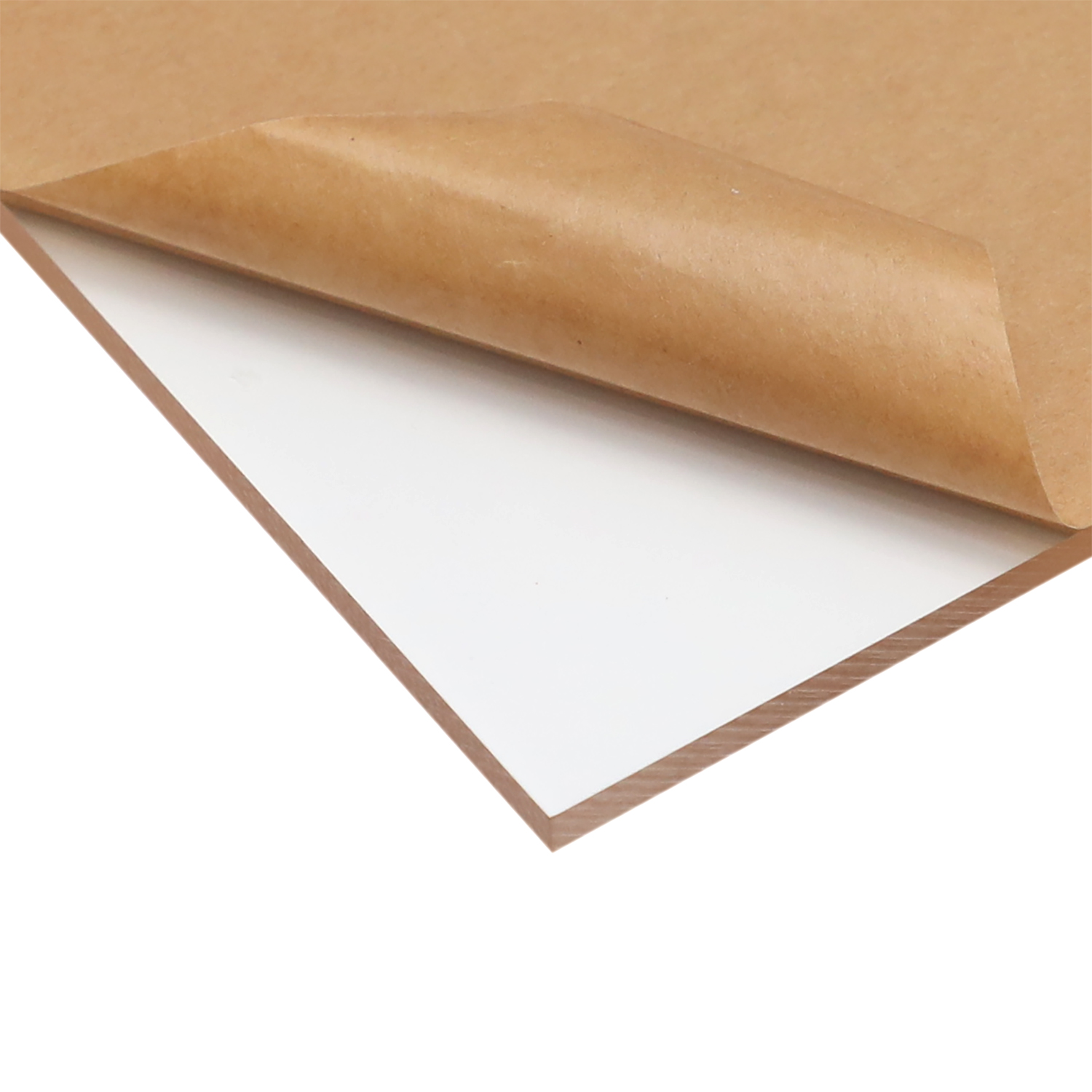 Hoja de acrílico transparente