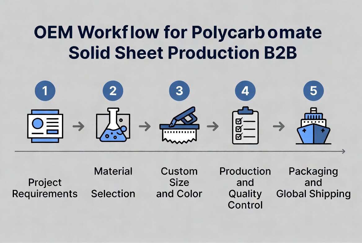 Personalizaci&oacute;n de l&aacute;minas de policarbonato OEM